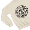 Grey t-shirt with Whoville Christmas Sweatshirt & Grinch Inspired Design