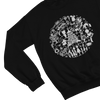 White t-shirt with Whoville Christmas Sweatshirt & Grinch Inspired Design