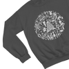 Black t-shirt with Whoville Christmas Sweatshirt & Grinch Inspired Design