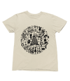 Black t-shirt with Whoville Christmas Sweatshirt & Grinch Inspired Design