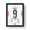 Framed Women's World Cup 2025 Twickenham Print England v Canada poster