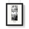 Personalised Wedding Photo Strip Print - framed print