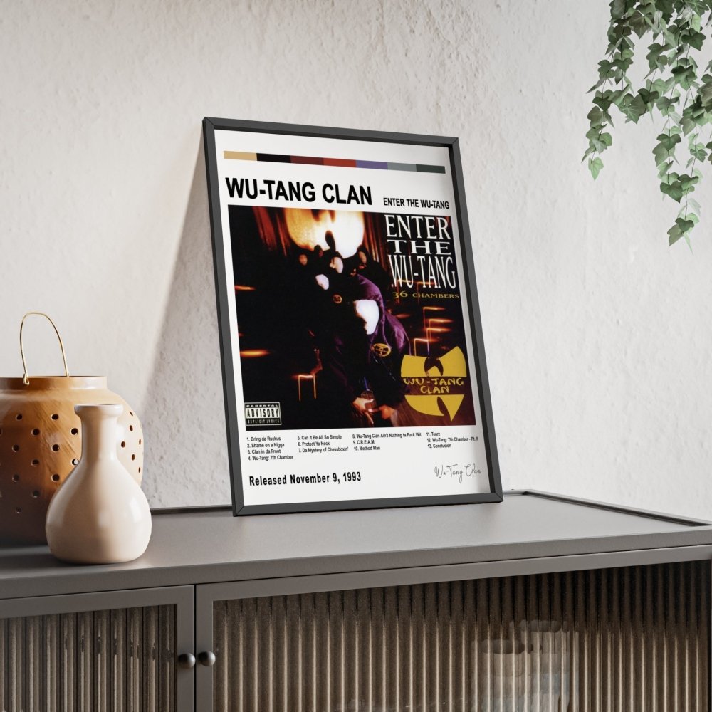 Wu - Tang Clan - Enter the Wu - Tang Album Cover Poster - Poster Kingz