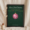 Personalised Dog's First Christmas Print - green rescue dog version
