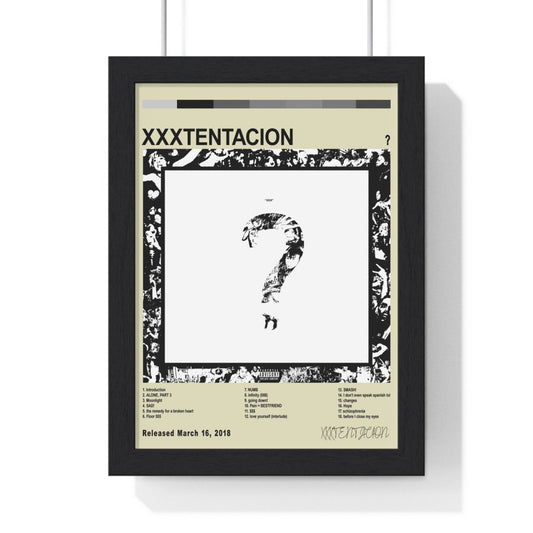 XXXTENTACION - question ? Album Cover Poster - Poster Kingz