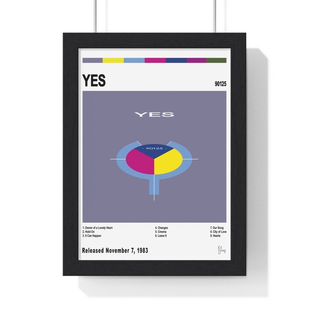 Yes - 90125 Album Cover Poster - Poster Kingz