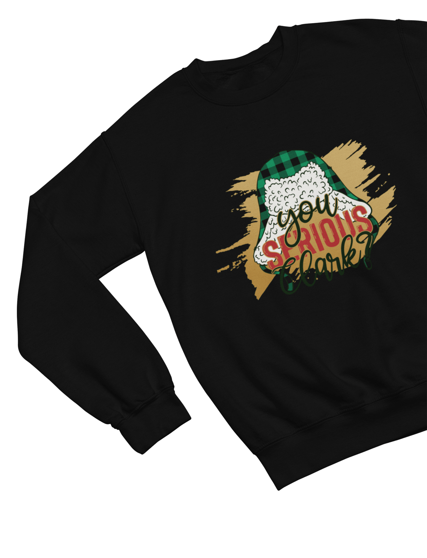 Red t-shirt with You Serious Clark Griswold Sweater Quote
