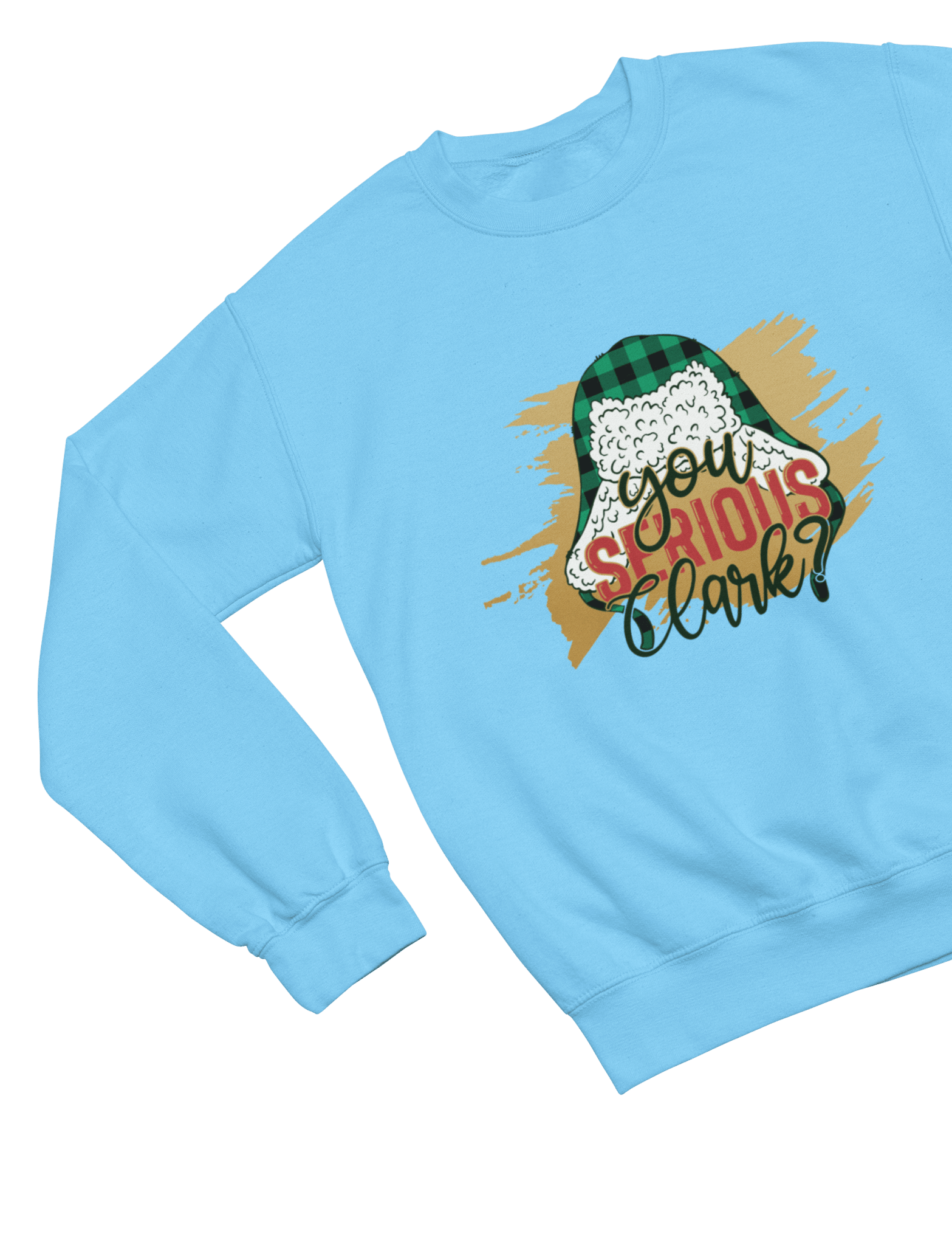 Red t-shirt with You Serious Clark Griswold Sweater Quote