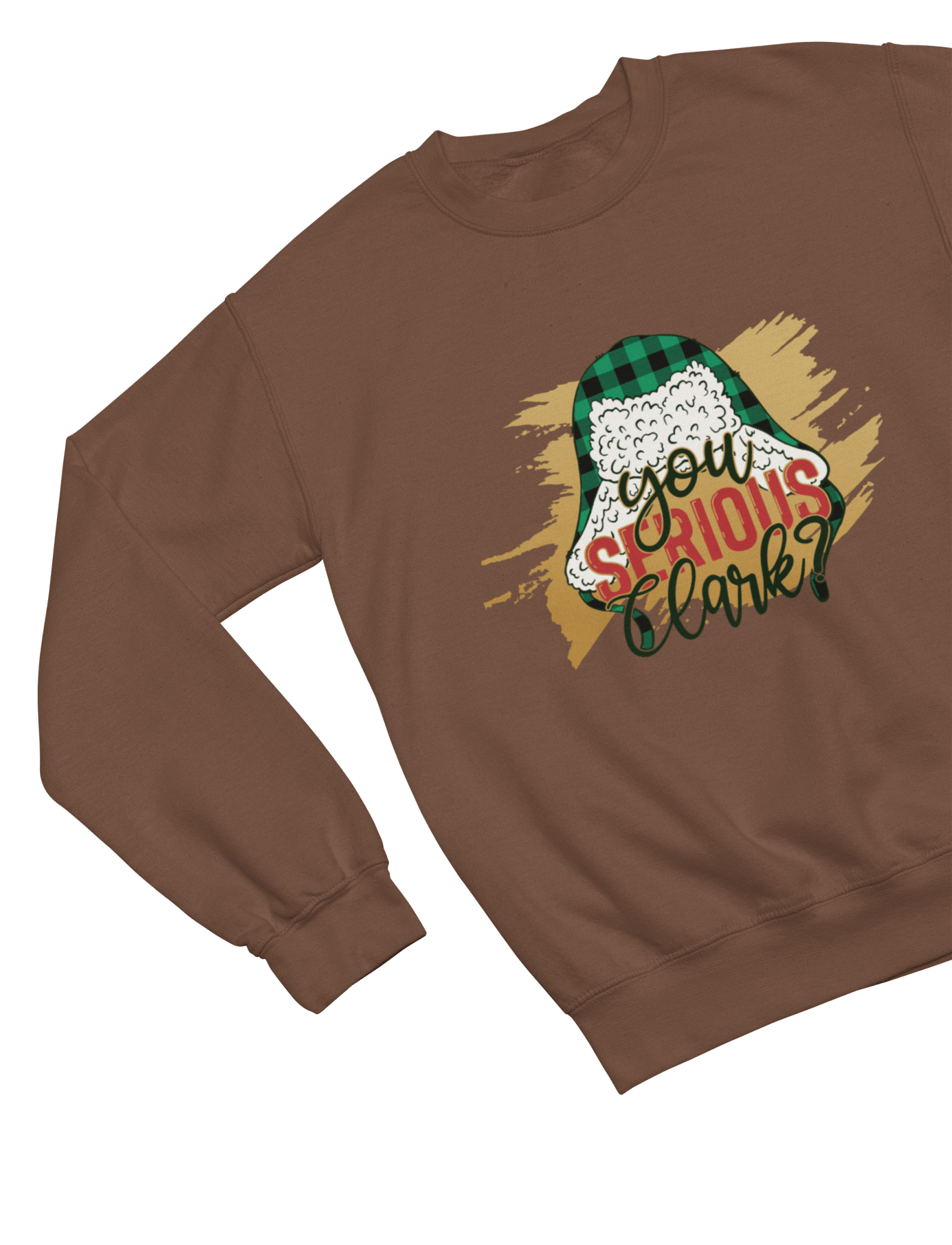 Red t-shirt with You Serious Clark Griswold Sweater Quote