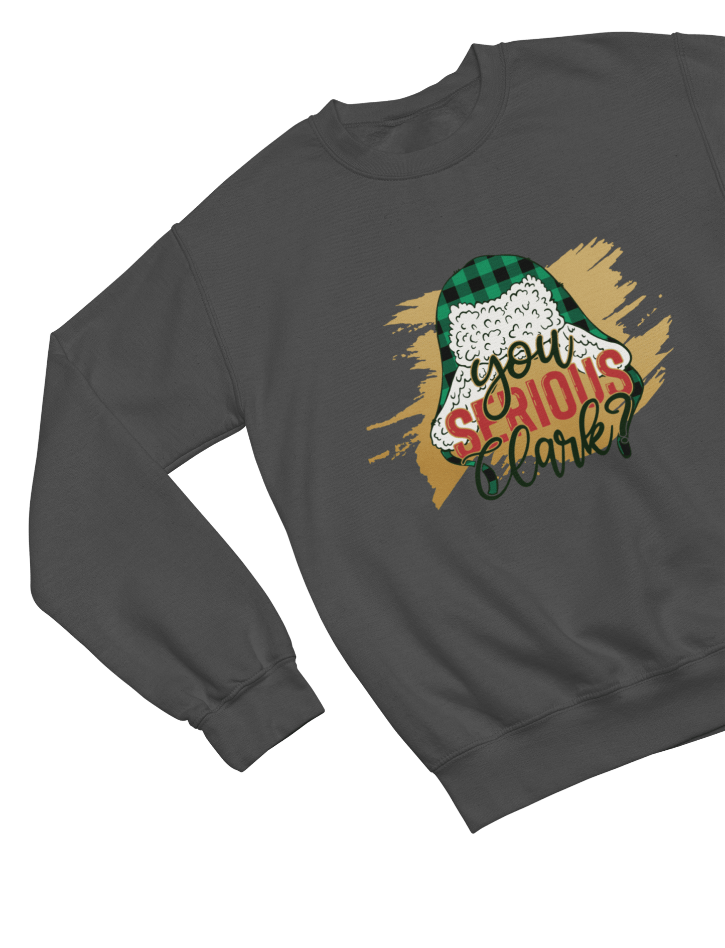 Red t-shirt with You Serious Clark Griswold Sweater Quote