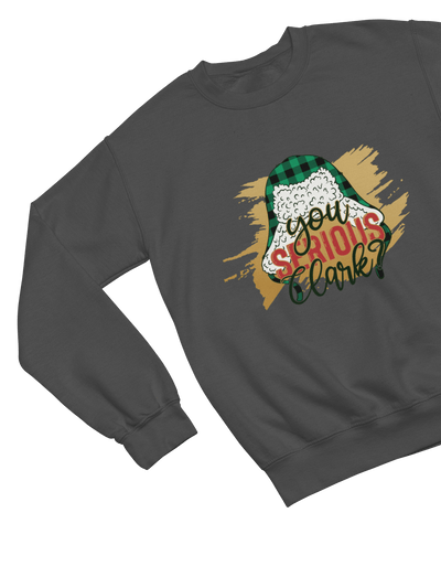 Red t-shirt with You Serious Clark Griswold Sweater Quote