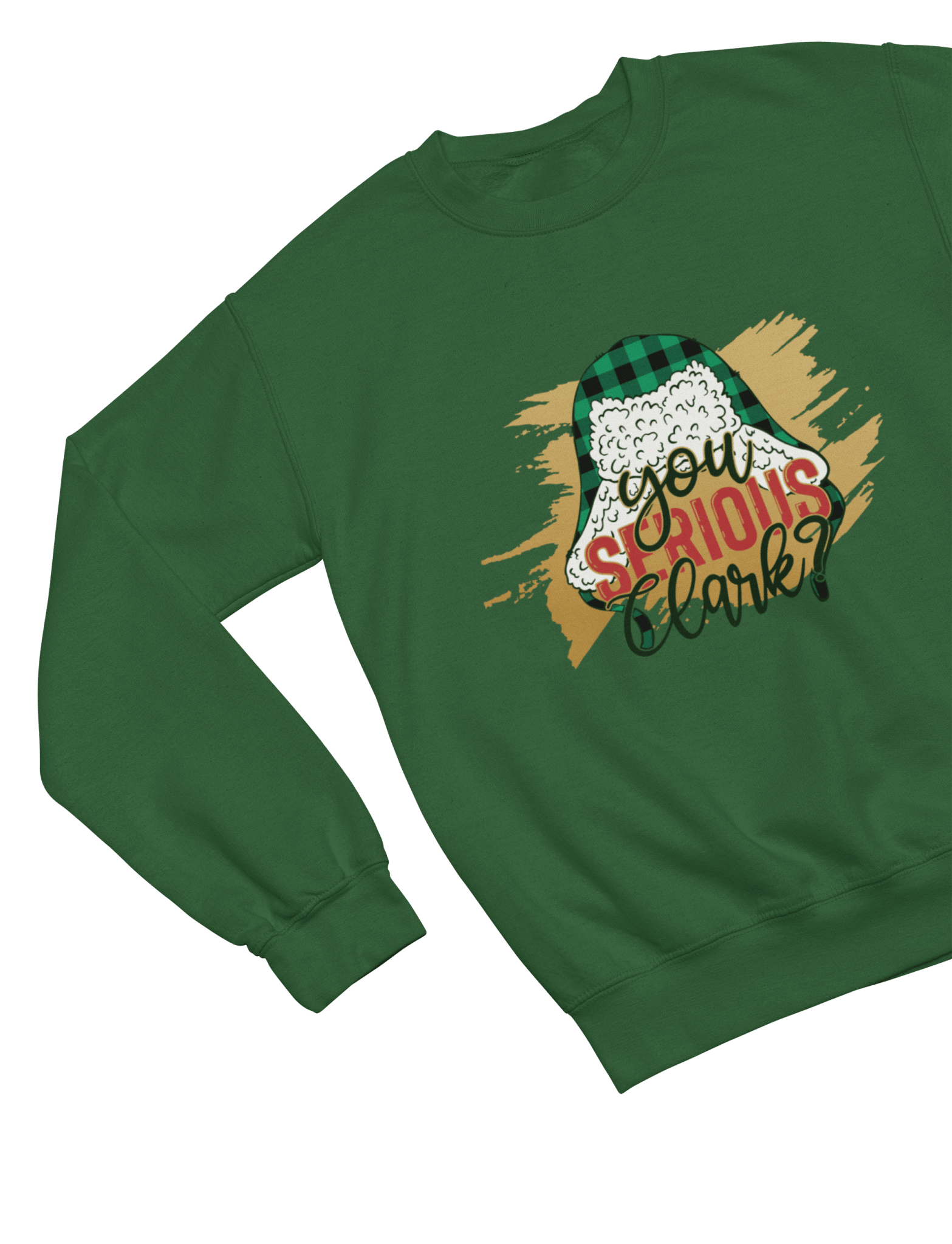 Red t-shirt with You Serious Clark Griswold Sweater Quote