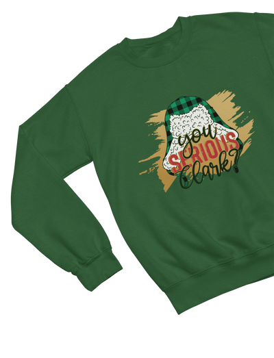 Red t-shirt with You Serious Clark Griswold Sweater Quote