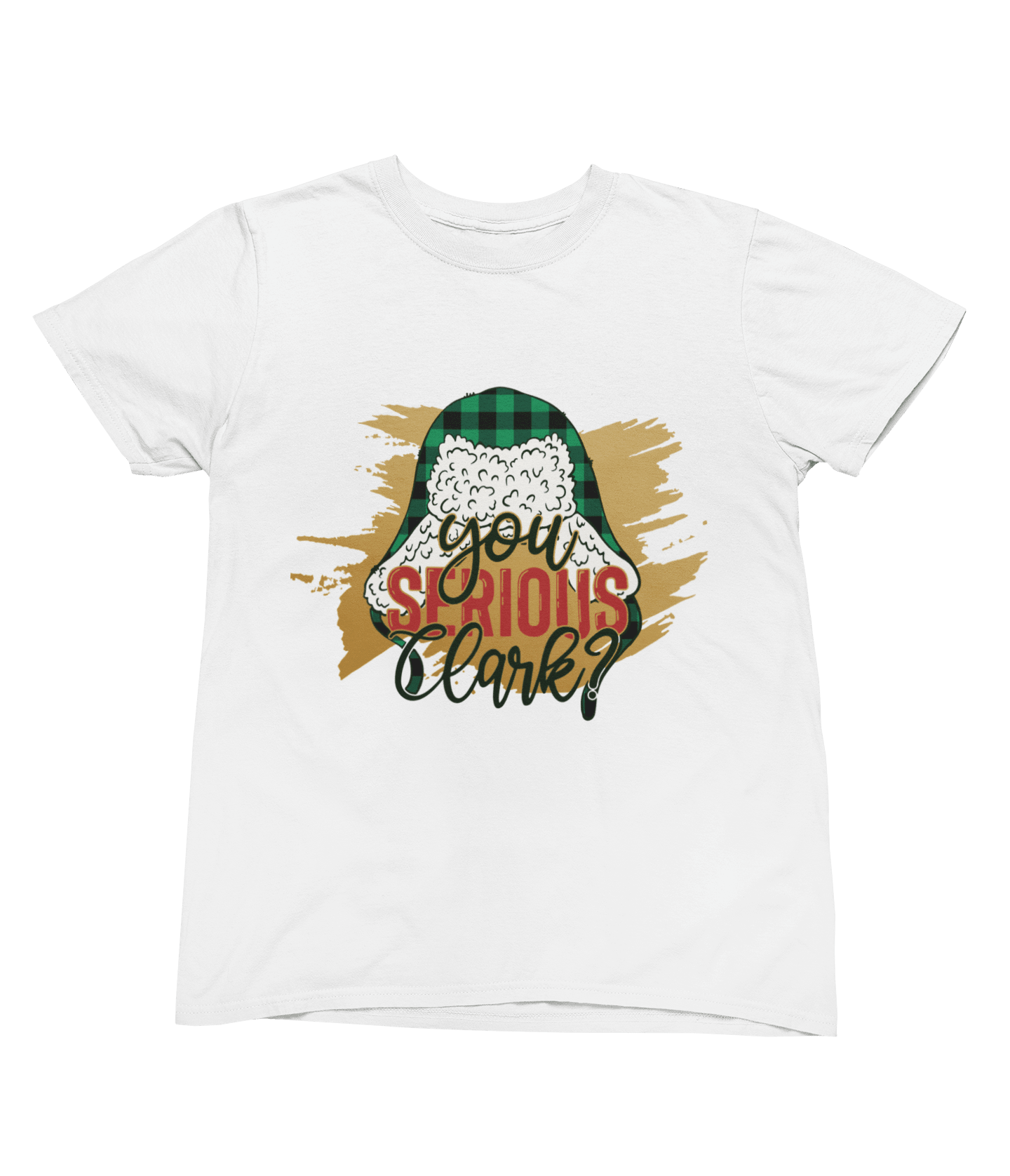 Blue t-shirt with You Serious Clark Griswold Sweater Quote