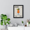 Framed Zombie Cocktail - Bold Tiki Bar - print