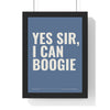 Personalised typographic song lyric poster product mockup 2