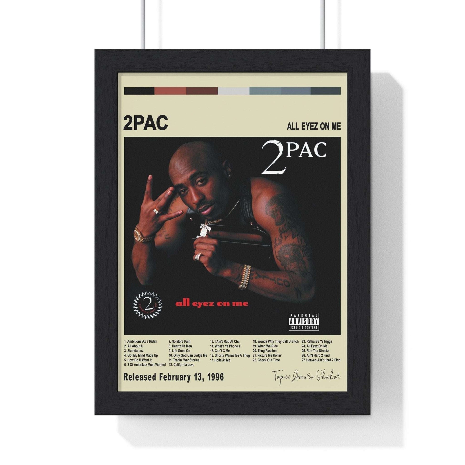 2PAC | Tupac Album Cover Poster - Poster Kingz