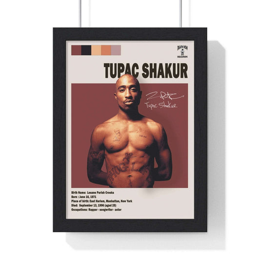 2PAC | Tupac information Wall Poster - Poster Kingz