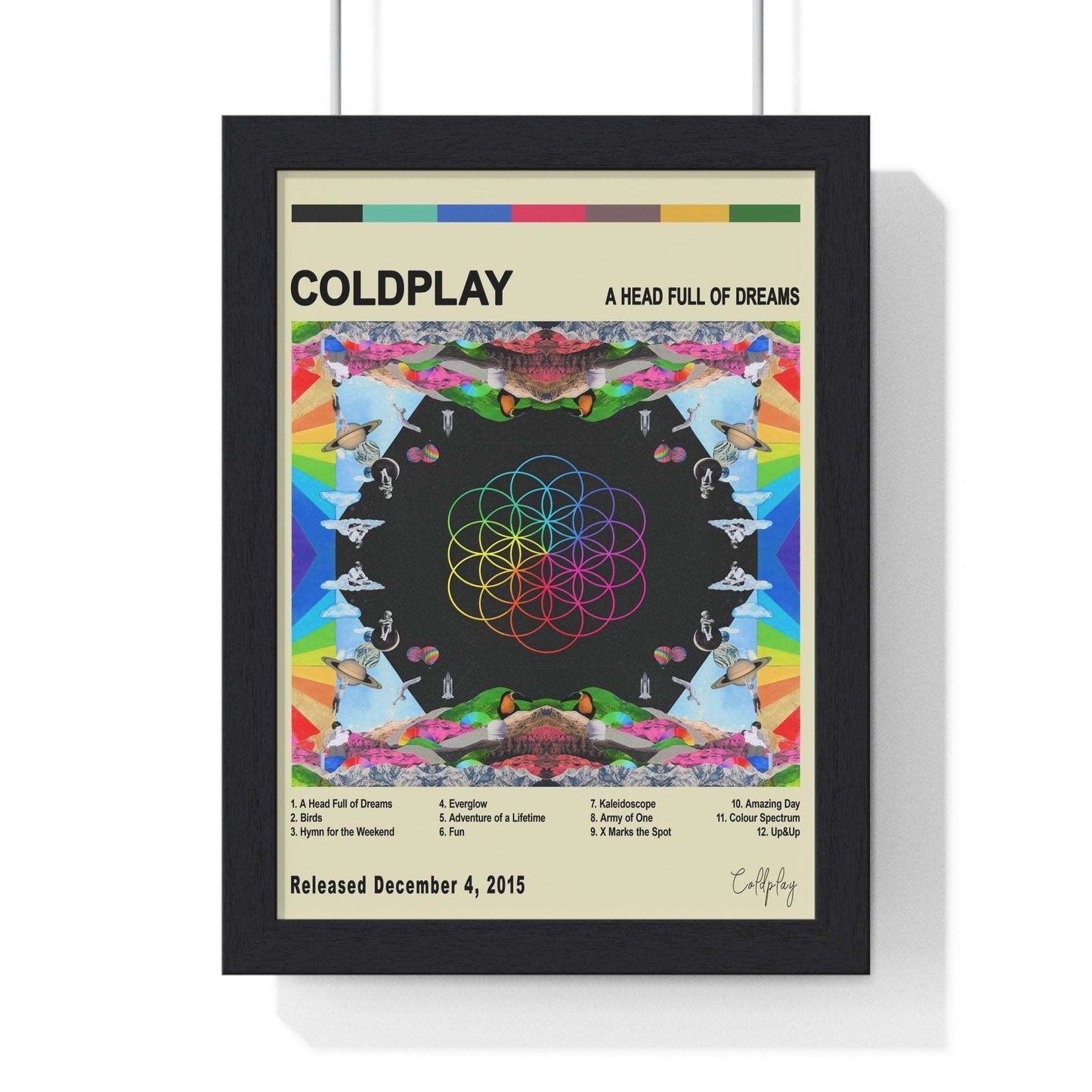 Coldplay Album Cover Wall Poster - Poster Kingz