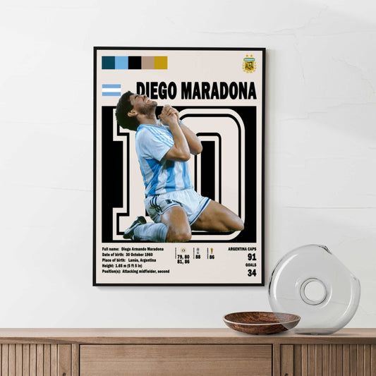 Diego Maradona Poster - Poster Kingz