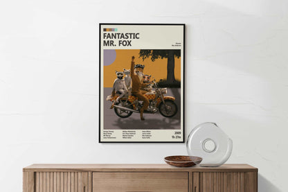 Fantastic Mr. Fox, Wes Anderson Movie Poster - Poster Kingz