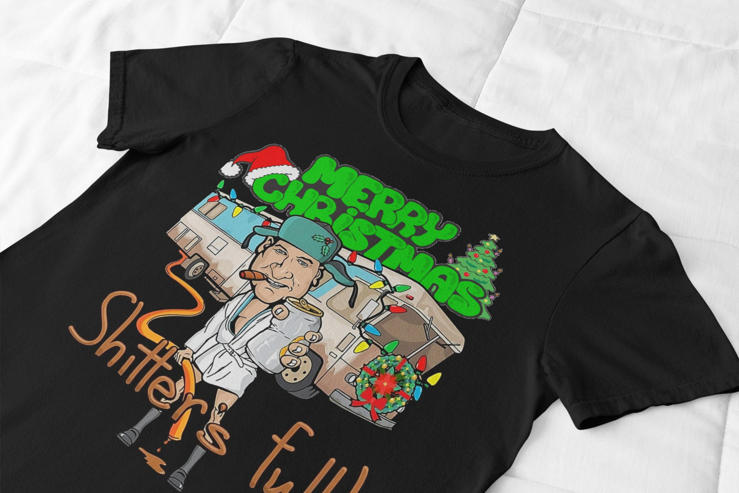 Christmas Vacation Movie Shitters Full Cousin Eddie T-Shirt
