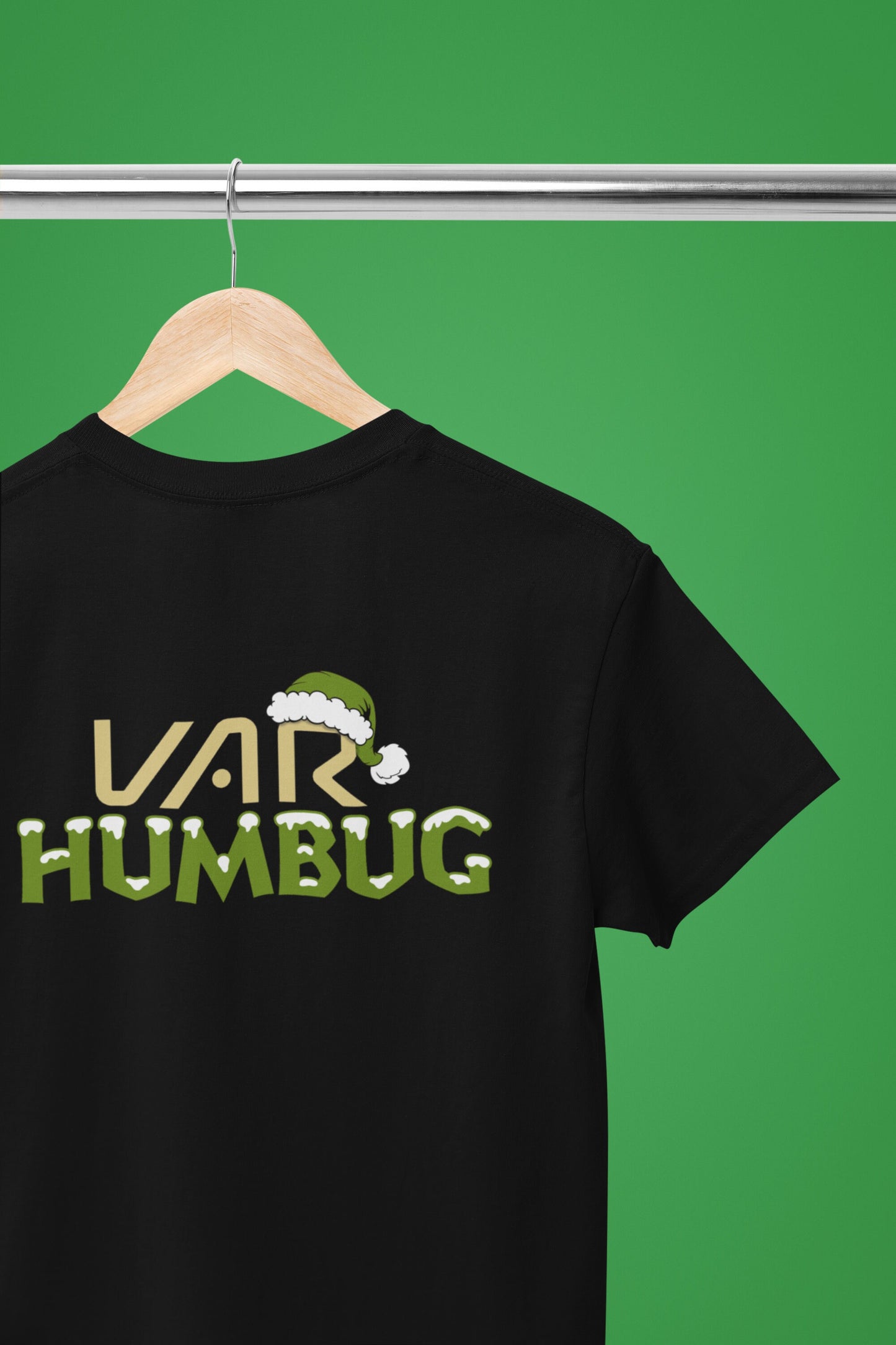 VAR Humbug Xmas Football Soccer T-Shirt