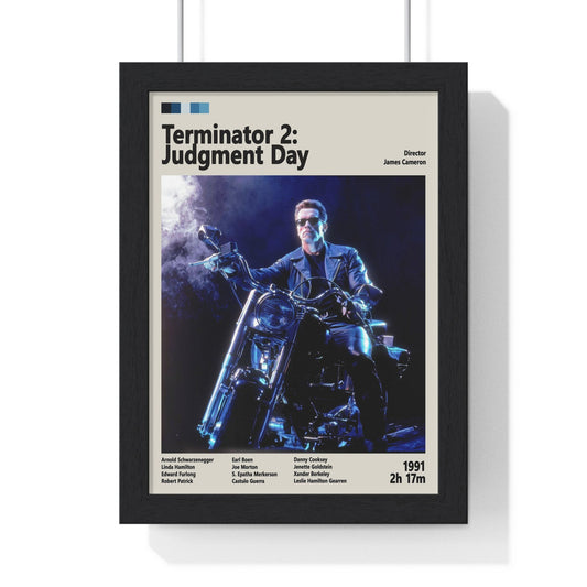 Terminator 2: Judgment Info Movie Poster