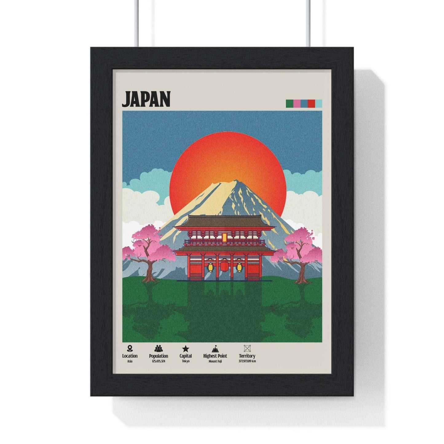 Japan Asia Travel Poster - Poster Kingz