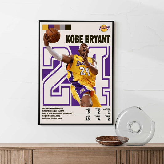 Kobe Bryant NBA Poster - Poster Kingz