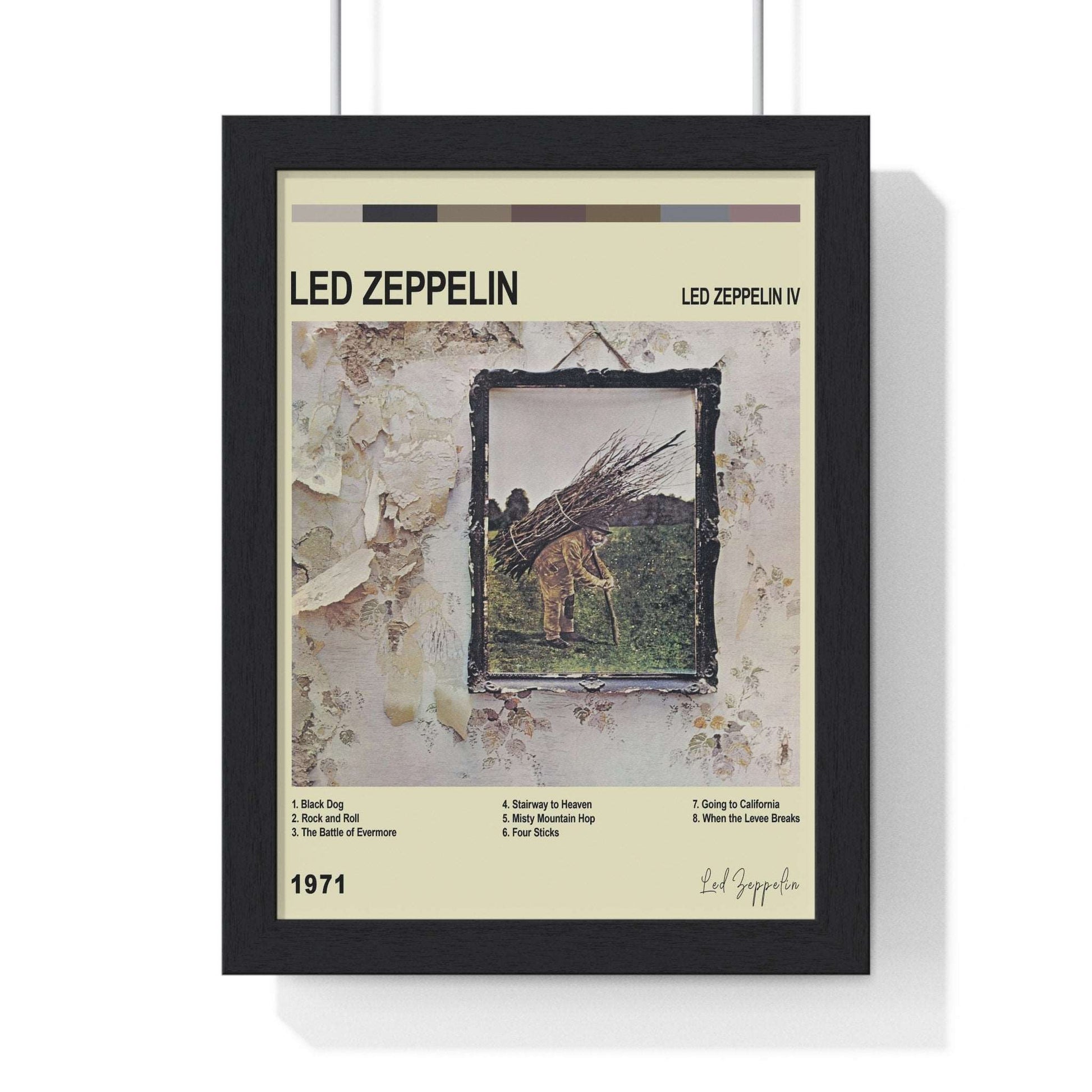 Led Zeppelin Album Poster - Poster Kingz