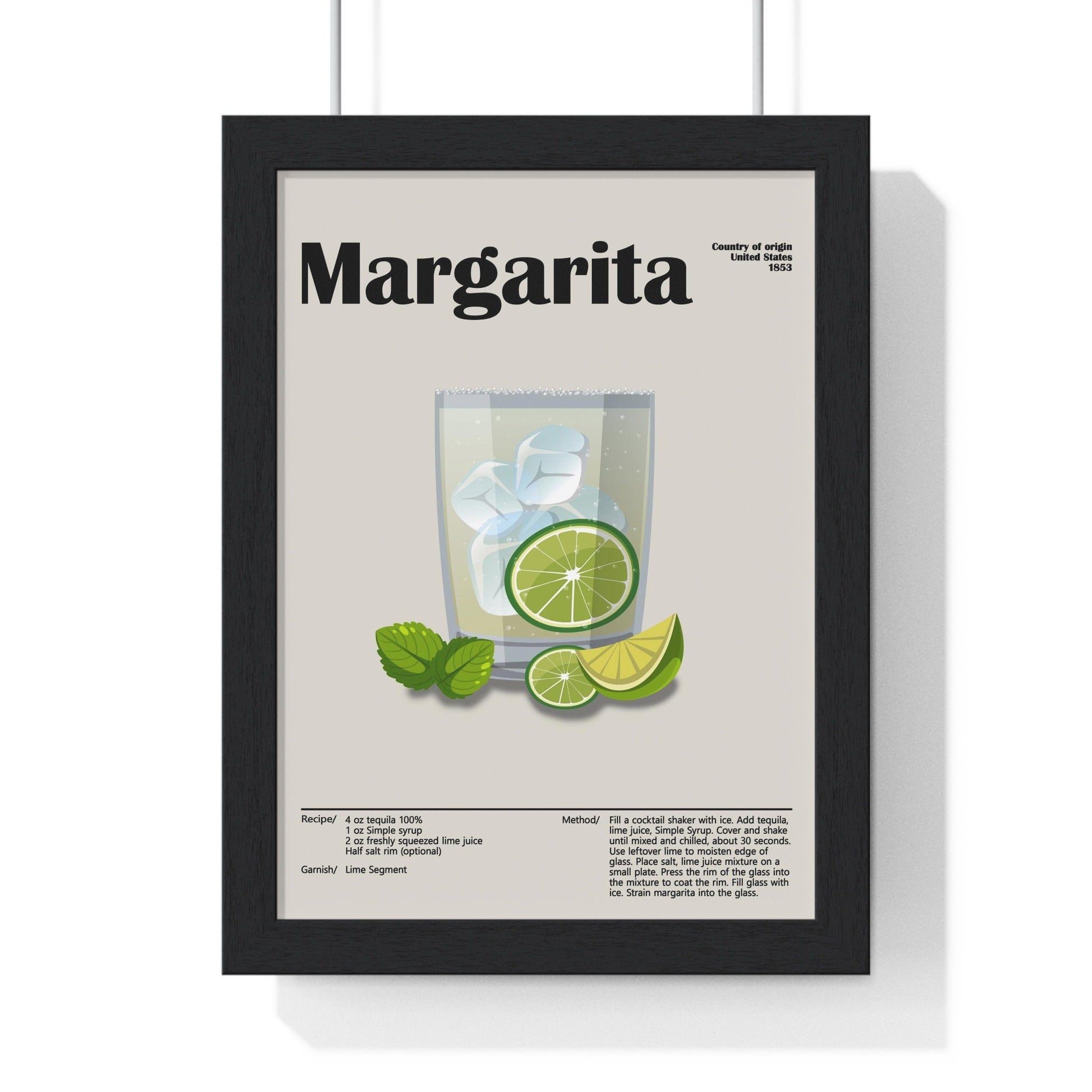 Margarita Cocktail Poster - Poster Kingz