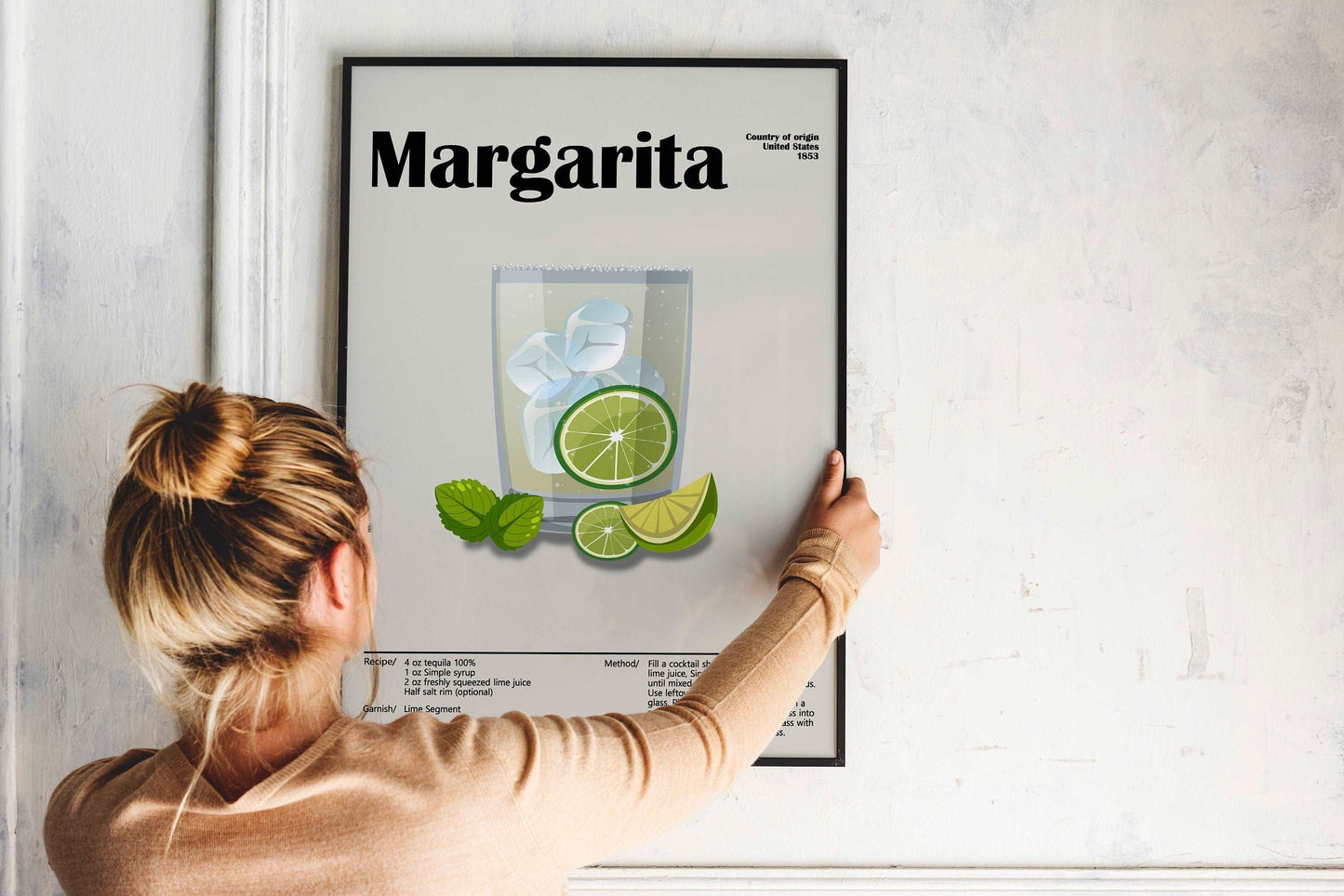 Margarita Cocktail Poster - Poster Kingz