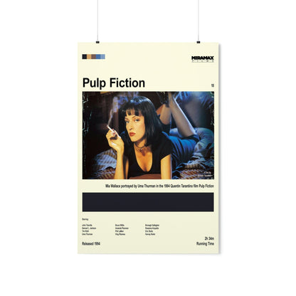 Pulp Fiction Mia Wallace Poster