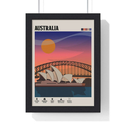Sydney travel print - Australia - Poster Kingz