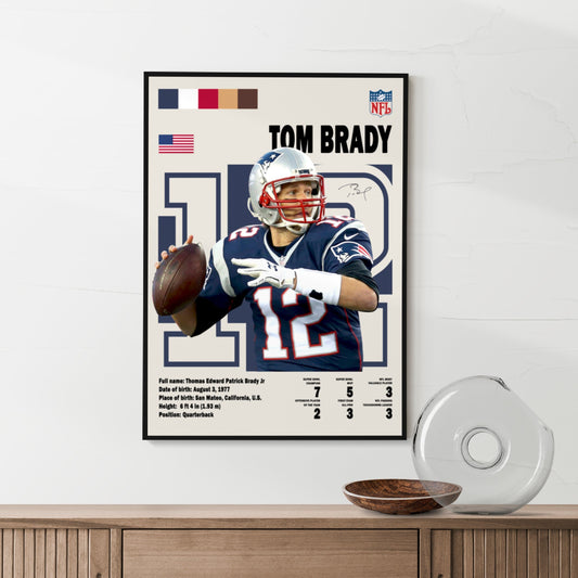 Tom Brady Poster - Poster Kingz